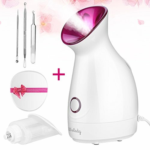 Facial Steamer, Wolady Nano Ionic Face Steamer for Pores with UV Light Hot Mist - Picture 1 of 7