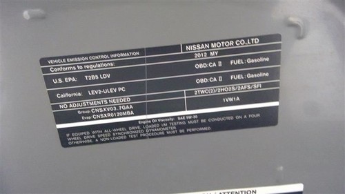 Front Reinforcement Bar Metal for Bumper Sedan 09-13 INFINITI G37 99281 - Picture 9 of 10