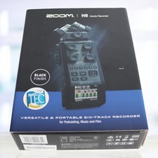 Zoom H6 Portable Handy Digital Recorder 6-Track Audio Interface w/Box JP Near 