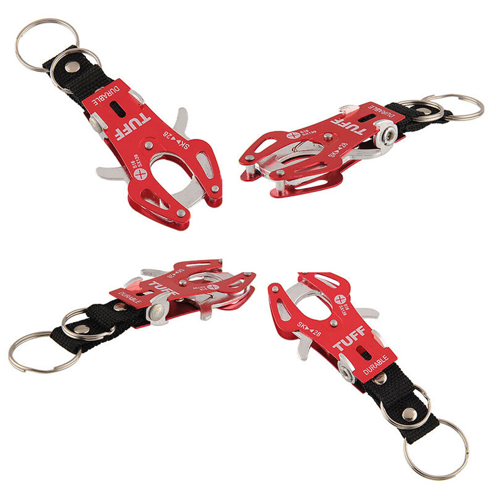 Carabiner Clip Lock Keychain Keyring Buckle Tiger Hook Arrival Buckle Climb Tool