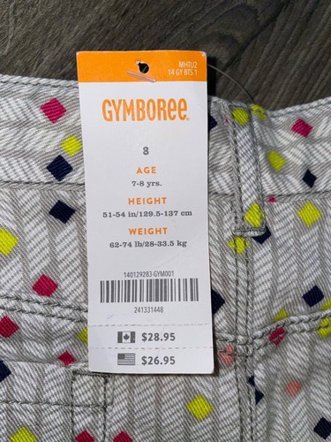 Gymboree Girl’s Geometric Pattern Skirt Size 8 New - Picture 5 of 7