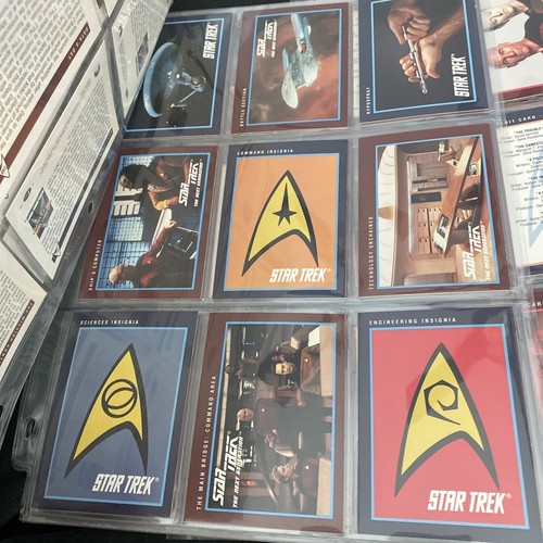 Star Trek Impel complete set of 310 trading cards 1991 25th anniversary! Awesome - Picture 3 of 10