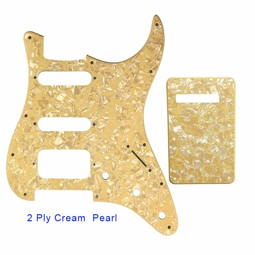 Für US Fender Standard SSH Strat Gitarrenschlagbrett & Rückplatte mehrfarbige Auswahl - Bild 2 von 29