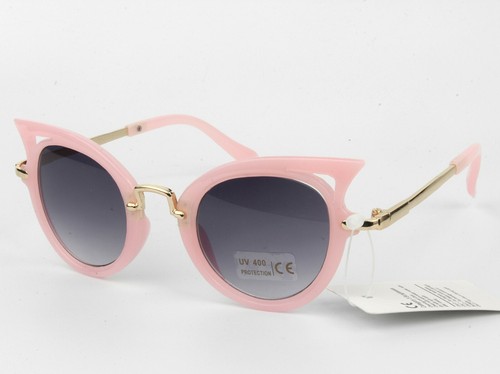 Kids Children Girls Classic Cat Eye Sunglasses Oval Lenses UV400 - Picture 6 of 6