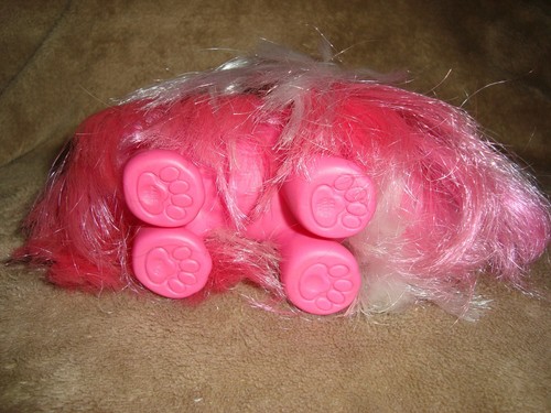 Sweetie Pup Party Time Dog Pink & white Brushable Hair Vintage 1989 Hasbro - Bild 5 von 6