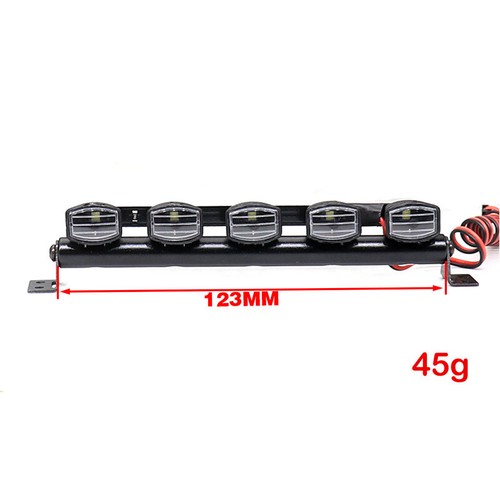 RC LED Dachlampe Lichtleiste für 1/10 TRX4 SCX10 90046 90047 D110 RC Raupenwagen - Bild 7 von 8