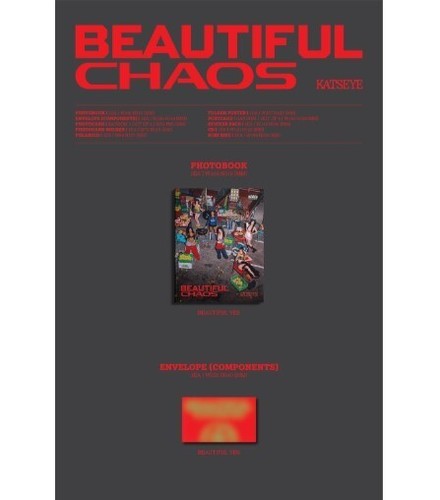 KATSEYE BEAUTIFUL CHAOS 2nd EP Album Photobook Ver. - Bild 2 von 9