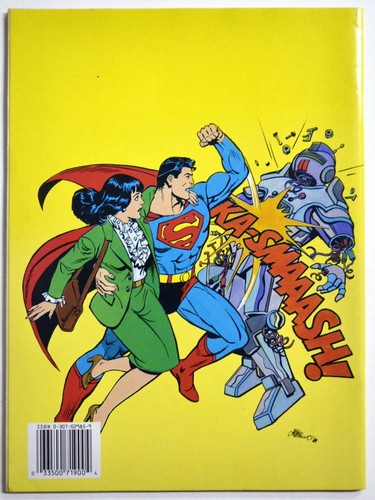 DC Comics SUPERMAN COLORING BOOK Golden Book 1989 Unused - Picture 2 of 2