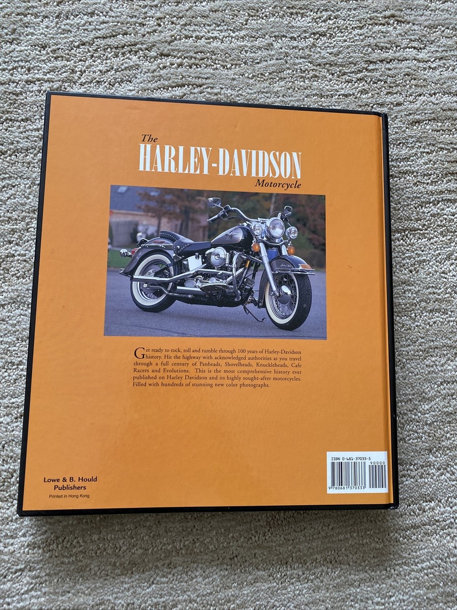 The Harley Davidson Motorcycle Book 100 YEARS 2005 Hardback USED
