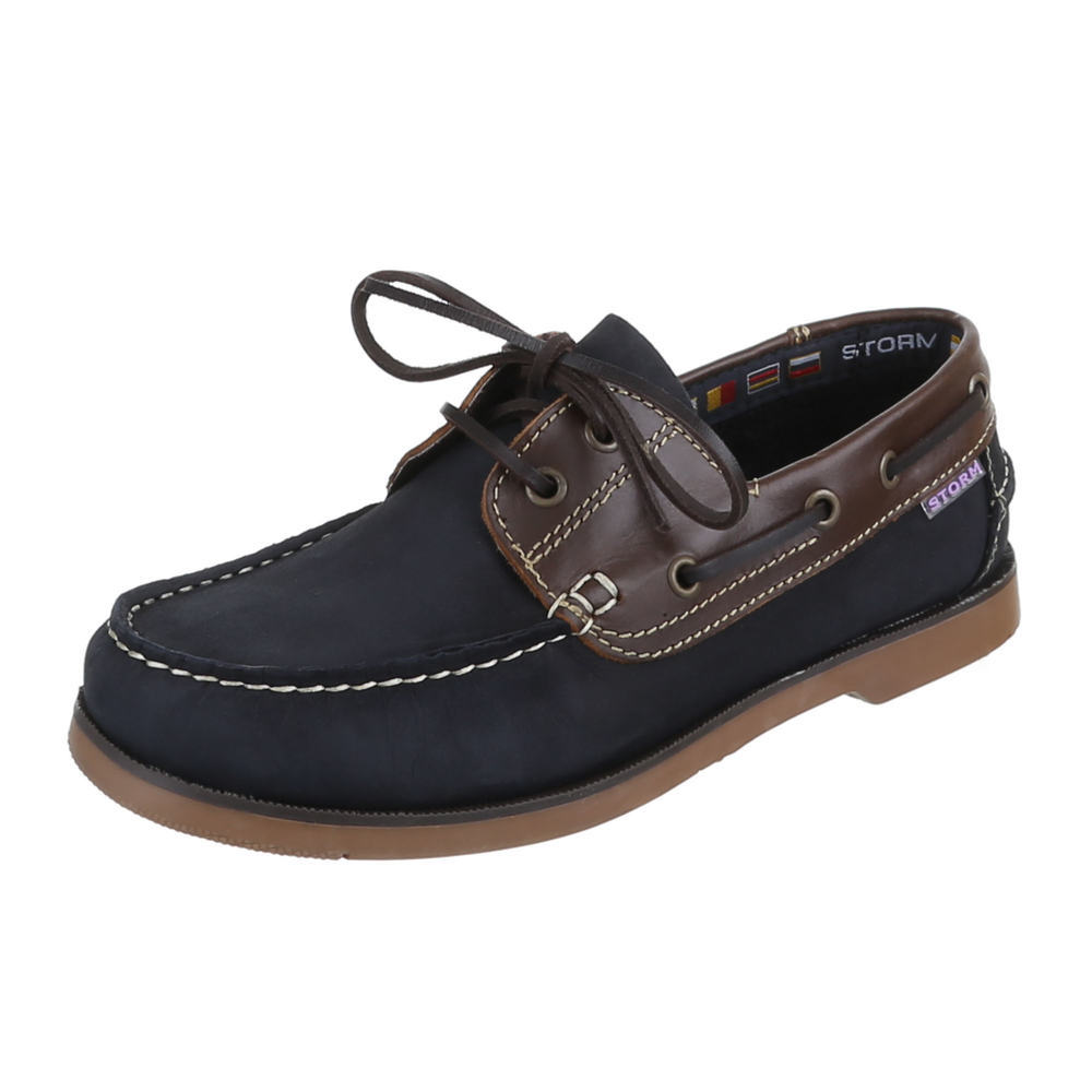 Trendy Halbschuhe Herren Schuhe Leder außen innen Schnürschuhe V620 Blau 45 Trendy Halbschuhe Herren Schuhe Leder außen innen Schnürschuhe V620 Blau 45