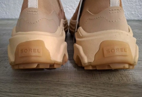 Sorel Women's Kinetic Breakthru Acadia Waterproof Boot Suede Brown Size 8 - Picture 3 of 7