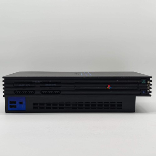 Sony PlayStation 2 PS2 Black Console Gaming System SCPH-30001 - Picture 2 of 8