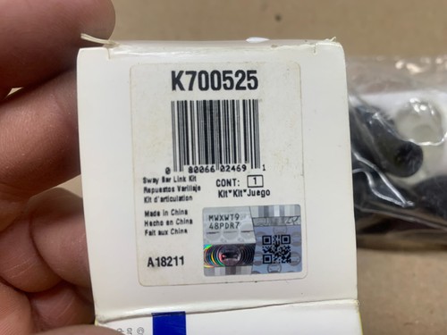 Suspension Stabilizer Bar Link Kit Moog K700525 - Picture 2 of 6