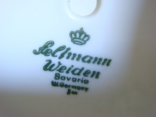 Vintage Porzellan Blumentopf Übertopf Seltmann Weiden Bavaria West Germany - Bild 7 von 7