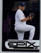 2005 Zenith Epix Purple Play #3 Johan Santana 350 (ref 154906)
