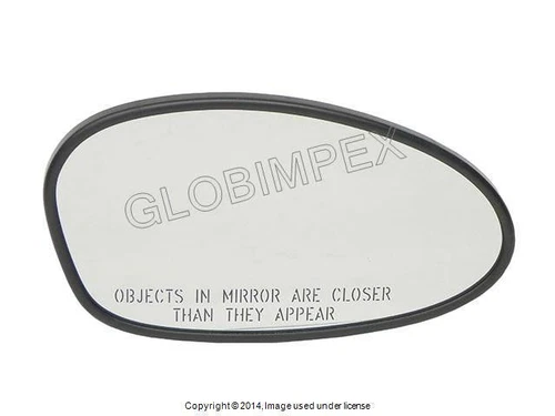 BMW (2006-2009) Door Mirror Glass Heated RIGHT (Passenger Side) OEM S-TEC