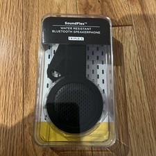 Triple C SoundFlex Water Resistant Black Bluetooth Speakerphone For Biking, B...