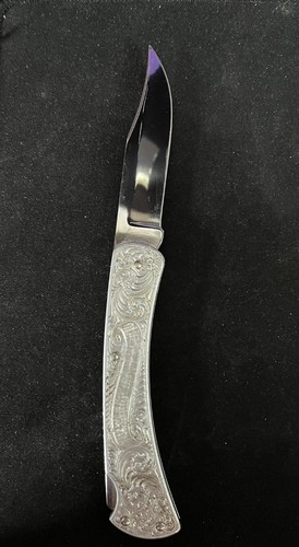 RARE VINTAGE BUCK CLASSIC 111 KNIFE Preowned Folding- NO Sheath No Box - Picture 12 of 12