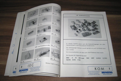 Hunstig Connector Retro Catalogue 1993/94 - Z3 - Picture 6 of 11
