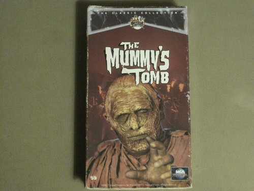 THE MUMMY'S TOMB (1942) VHS HAROLD YOUNG LON CHANEY JR. HORROR HALLOWEEN GEM NM - Picture 1 of 6