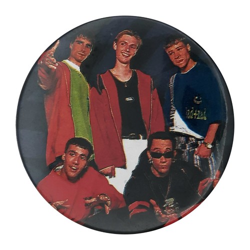 Backstreet Boys BSB Button Vintage 1990er Retro Rucksack Pin Y2K Pop Band Musik Album - Bild 1 von 2