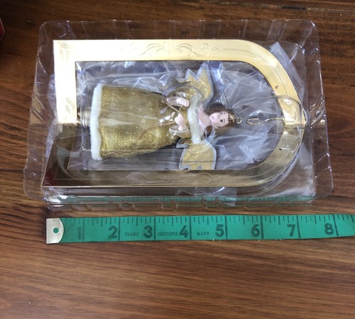 2003 Hallmark Keepsake Ornament Glad Tidings Angel con soporte nuevo en caja - Imagen 6 de 11