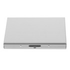 FOXNOVO Ultra Thin Stainless Steel Credit Wallet Holder for Men & Women with 6 P