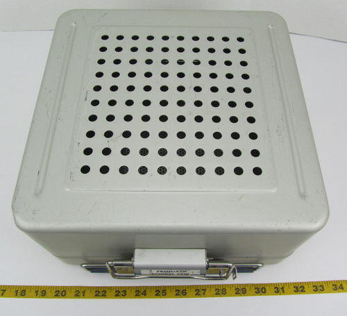 Medin ACT2 Sterilization Container with Lid and Insert/Tray NO PLATES SKU M1 - Picture 6 of 22