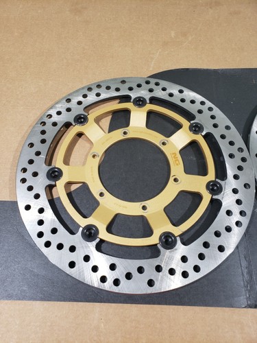 you get 2 Bikemaster Honda rotors Honda 600 TR#962033 READ DESCRIPTION - Picture 2 of 11