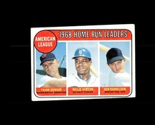 1969 Topps 5 AL Home Run Leaders Howard/Horton/Harrelson VG #D1,365863