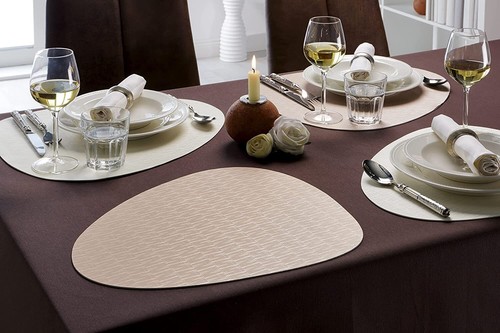 Tisch Sets, Tischwäsche, Esstisch, Modern, Klassisch, Elegant, rutschhemmend - Bild 32 von 32