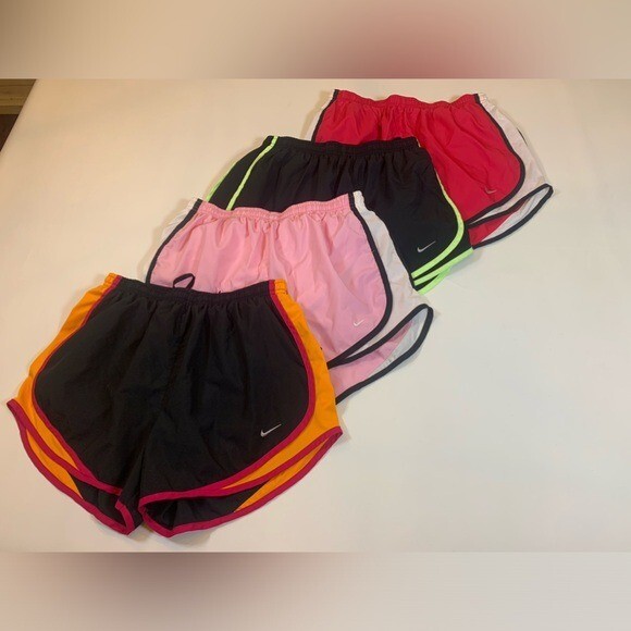 Nike drifit lot of 4 athletic shorts, women’s size medium (K) eBay