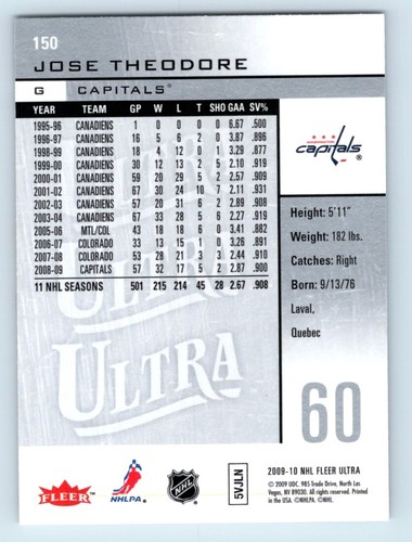 2009-10 Fleer Ultra Base & Gold Medallion Hockey Cards - Take your Pick! - Picture 234 of 324