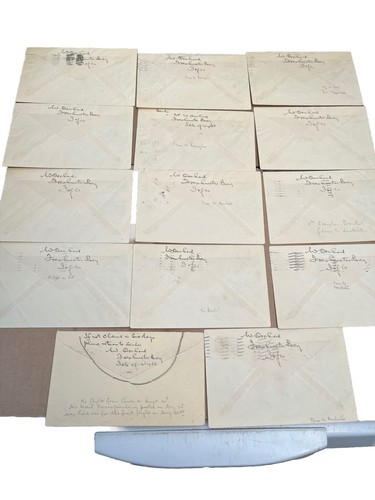 14 RAS Flown Covers 1934 Collected By Orchard Brothers Isle Of Wight - Picture 6 of 12