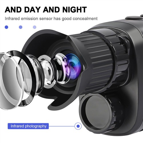 Monocular Night Vision Device 1080PHD Infrared 5x Digital Zoom Outdoor Day Night - 第 9/13 張圖片
