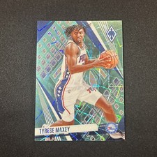 2023-24 Panini Phoenix - Teal Lazer Phoenix #114 Tyrese Maxey
