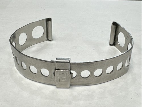 Rare 60's Tissot 18mm Rally Bracelet Metal Swiss Made Brevet Demande G367 - Picture 6 of 9