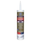 10.1 oz White Silicone 2 Caulk Kitchen and Bath Waterproof Adhesive Sealant
