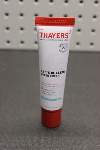 Crema de agua THAYERS Let's Be Clear combinación piel grasa 1 oz 30 ml tamaño de viaje - Imagen 7 de 7