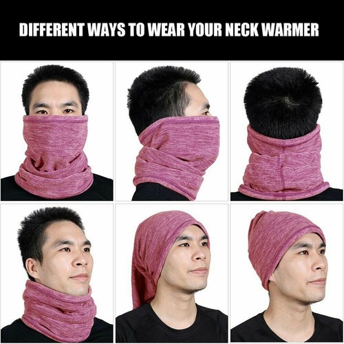 Winter Sturmhaube Skimaske kaltes Wetter Thermo Hals Gamasche Gesicht Schal Gesichtsbedeckung - Bild 44 von 75
