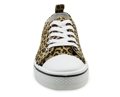 Womens Canvas Trainers Lace Up Baseball Sneakers Ladies Flat Low Top Casual Pump - Picture 19 of 22
