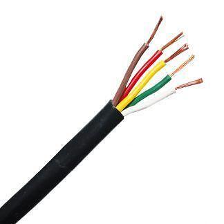5 Core Wire Cable X 8m length - Trailer Automotive Caravan Truck Trailer Lights - Picture 1 of 2