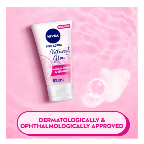 Nivea Natural Fairness Exfoliating Facial Scrub 100ml Free Shipping Worldwide - Bild 8 von 11