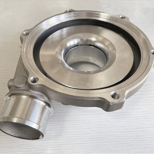 GTX3071R GEN II T3 A/R.60 Dual Ball Bearing compressor housing for 54.07/71.4mm - Bild 5 von 6