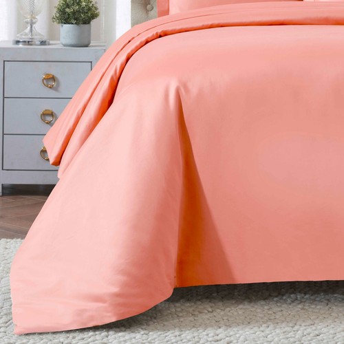 1500 Thread Count Premium 100% Egyptian Cotton 3 Piece Duvet Cover & Pillow Set - Picture 18 of 100