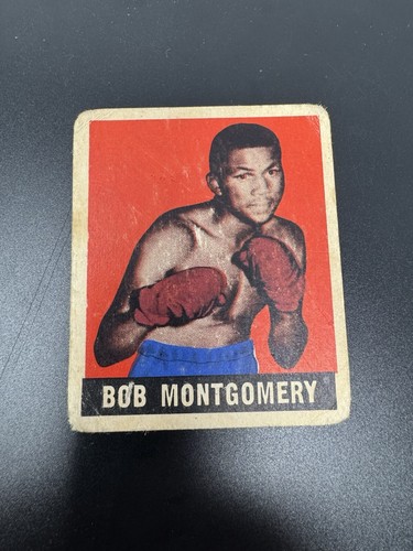1948 Leaf #44 Bob Montgomery HOF AUTHENTIC - Picture 1 of 2