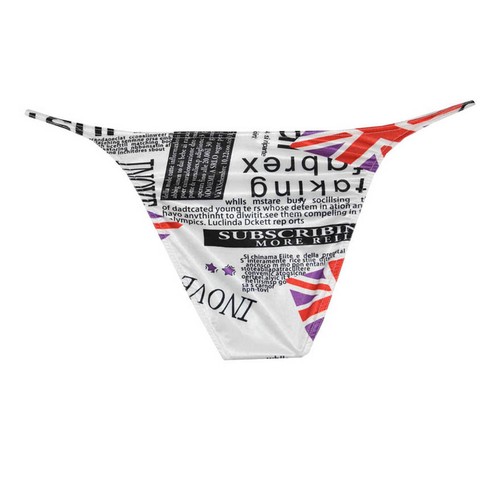 Calzoncillos de bikini con patrón de bandera para hombre bolsa calzoncillos de cuerda ropa interior bikinis tanga para hombres - Imagen 10 de 22