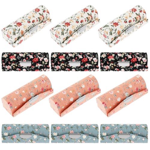12 Pcs Floral Lipstick Case with Mirror Ladies Lipstick Case Holder 4 AU~· - Picture 9 of 11