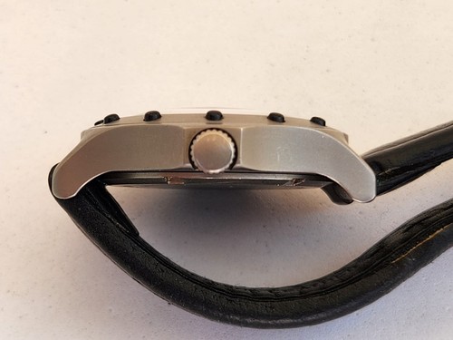 MONDAINE WATCH UNISEX 34MM QUARTZ TITANIUM CASE SAPHIRE CRYSTAL - Picture 10 of 24