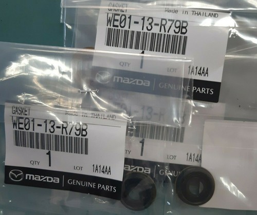 SETx4 GENUINE INJECTOR CLAMP BOLT SEAL RING MAZDA BT-50,FORD RANGER 2.5TD WLA - Picture 1 of 5